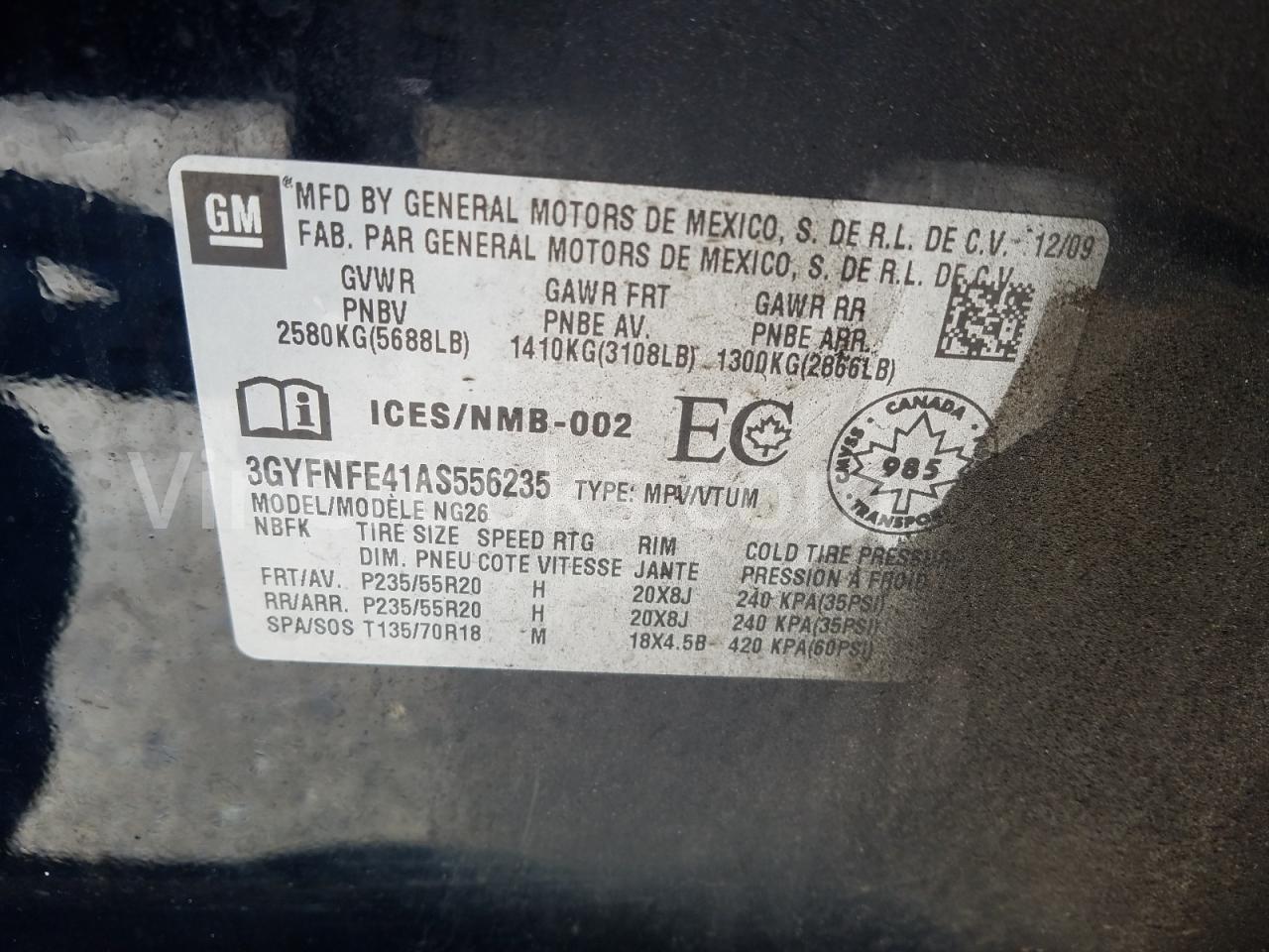 3GYFNFE41AS556235