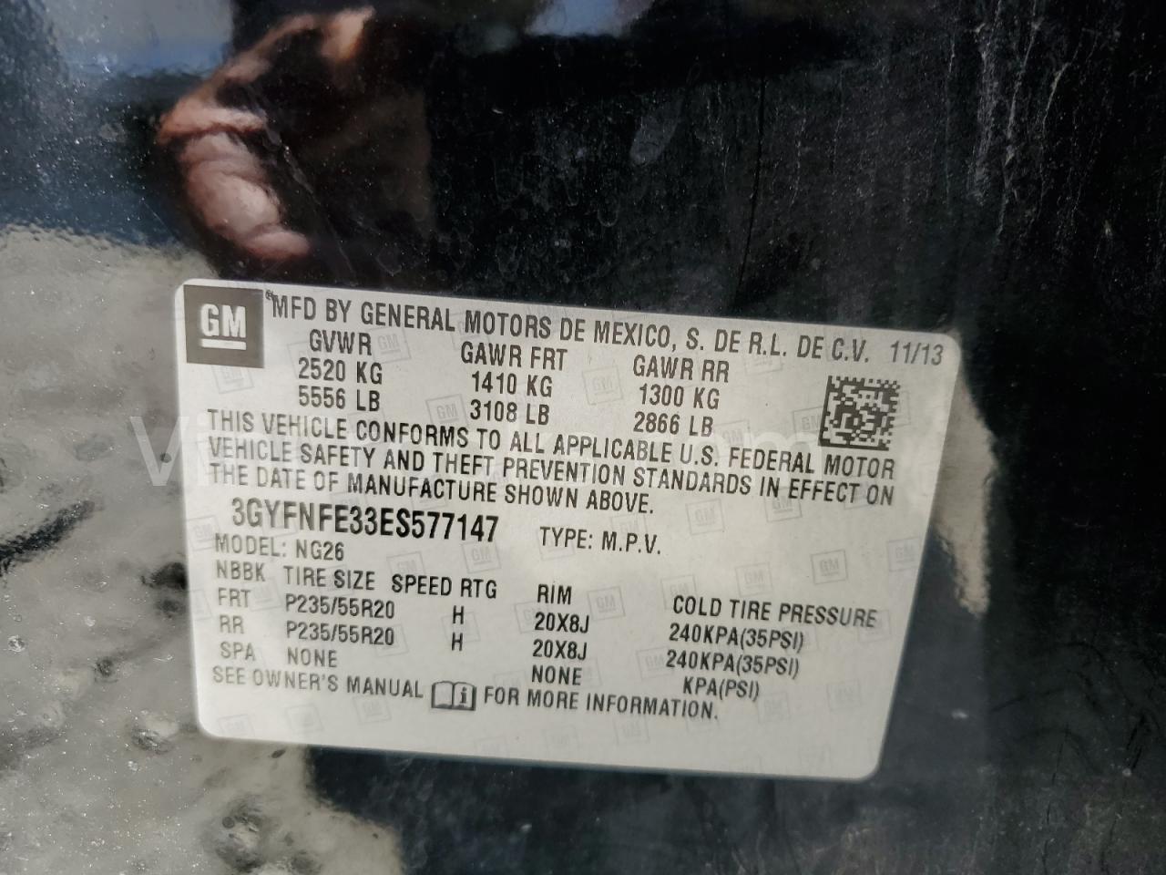 3GYFNFE33ES577147