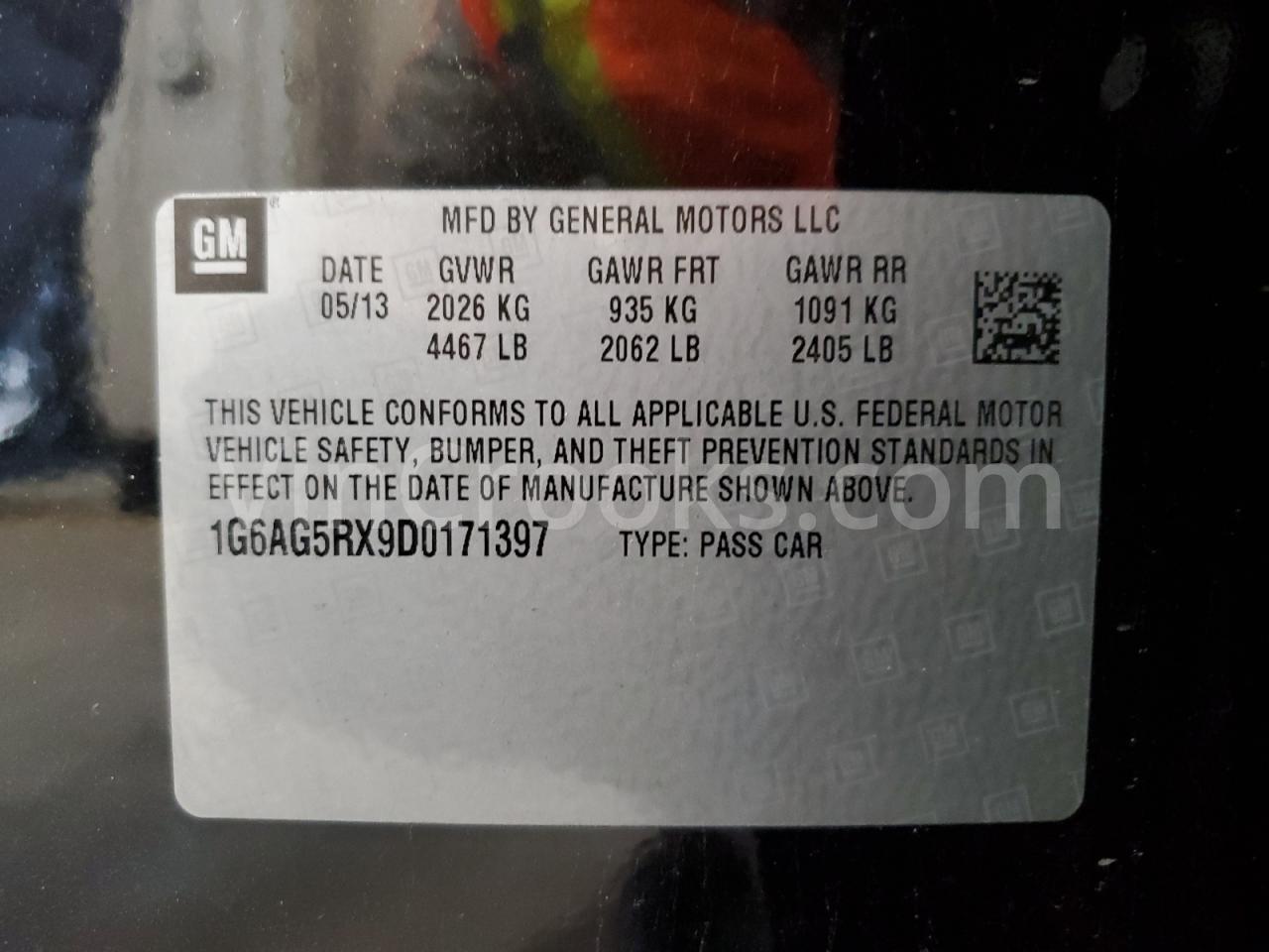 1G6AG5RX9D0171397