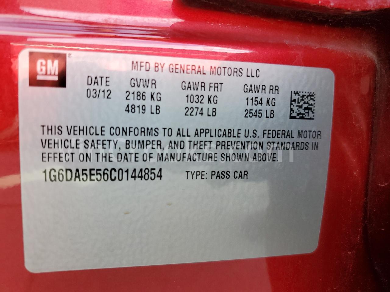1G6DA5E56C0144854