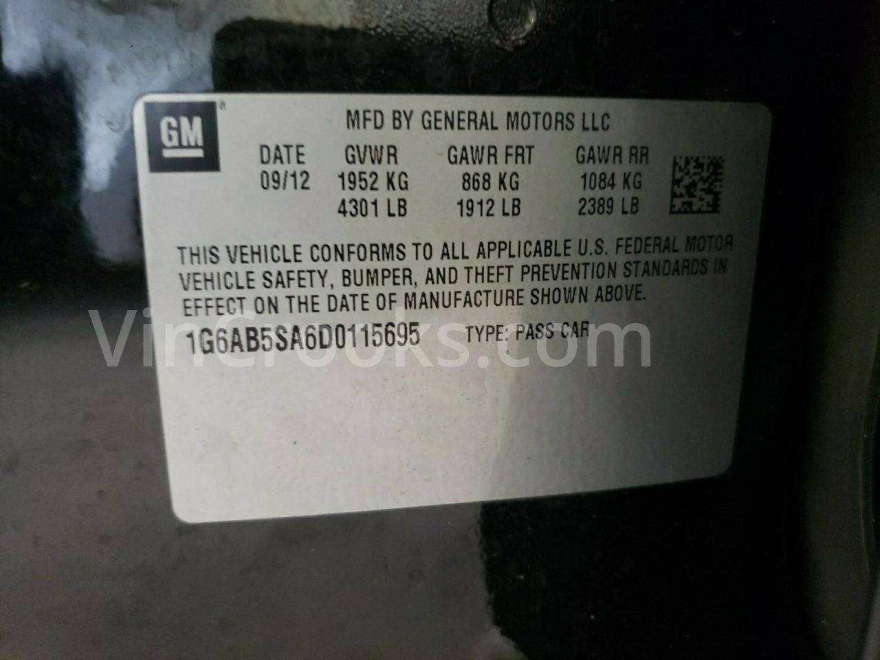 1G6AB5SA6D0115695