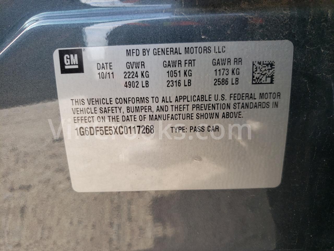 1G6DF5E5XC0117268
