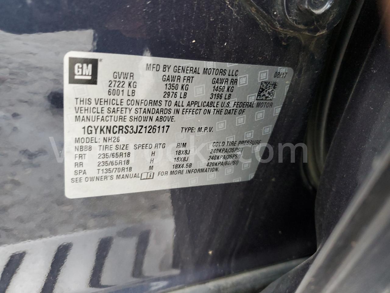 1GYKNCRS3JZ126117
