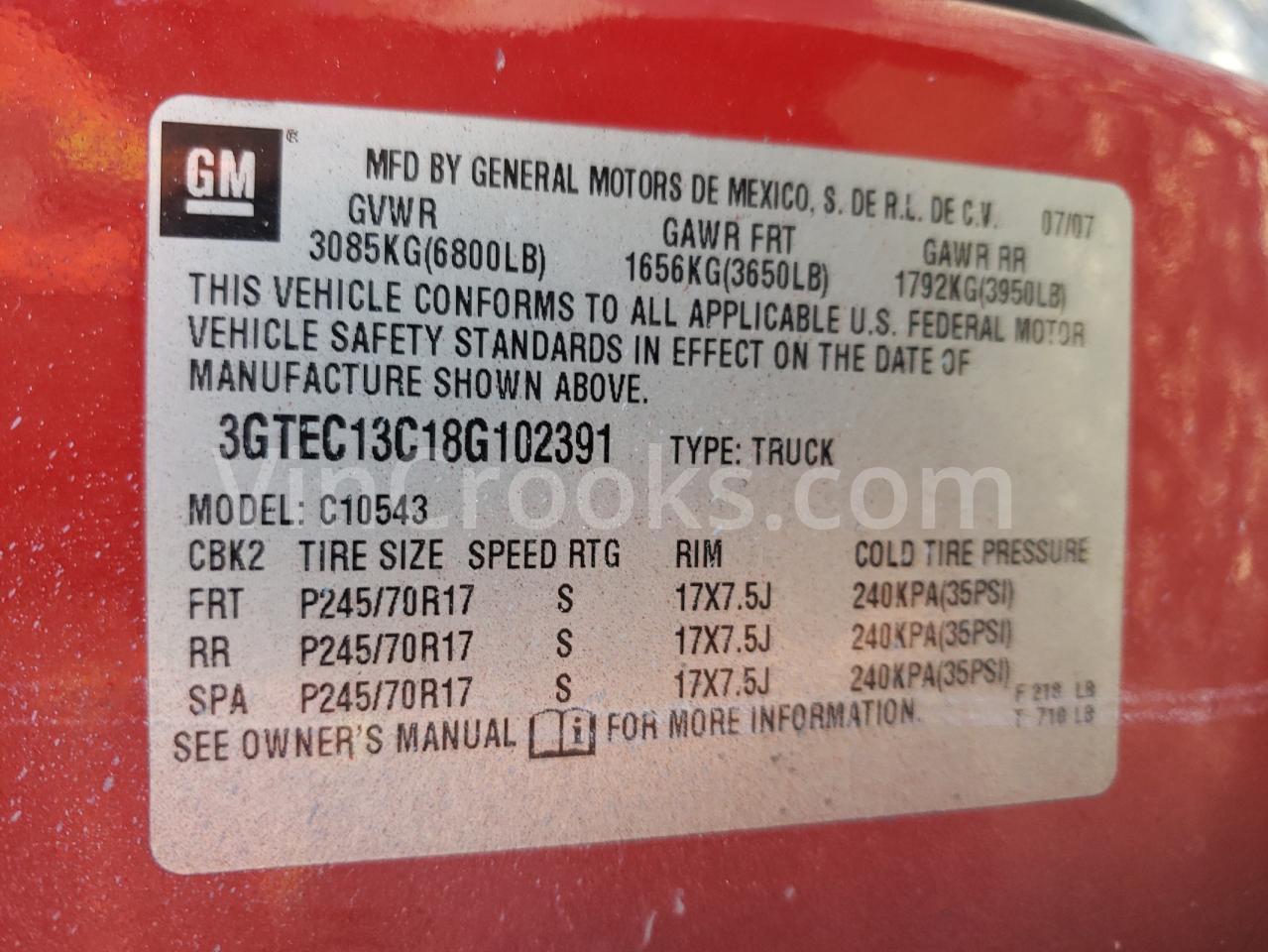 3GTEC13C18G102391