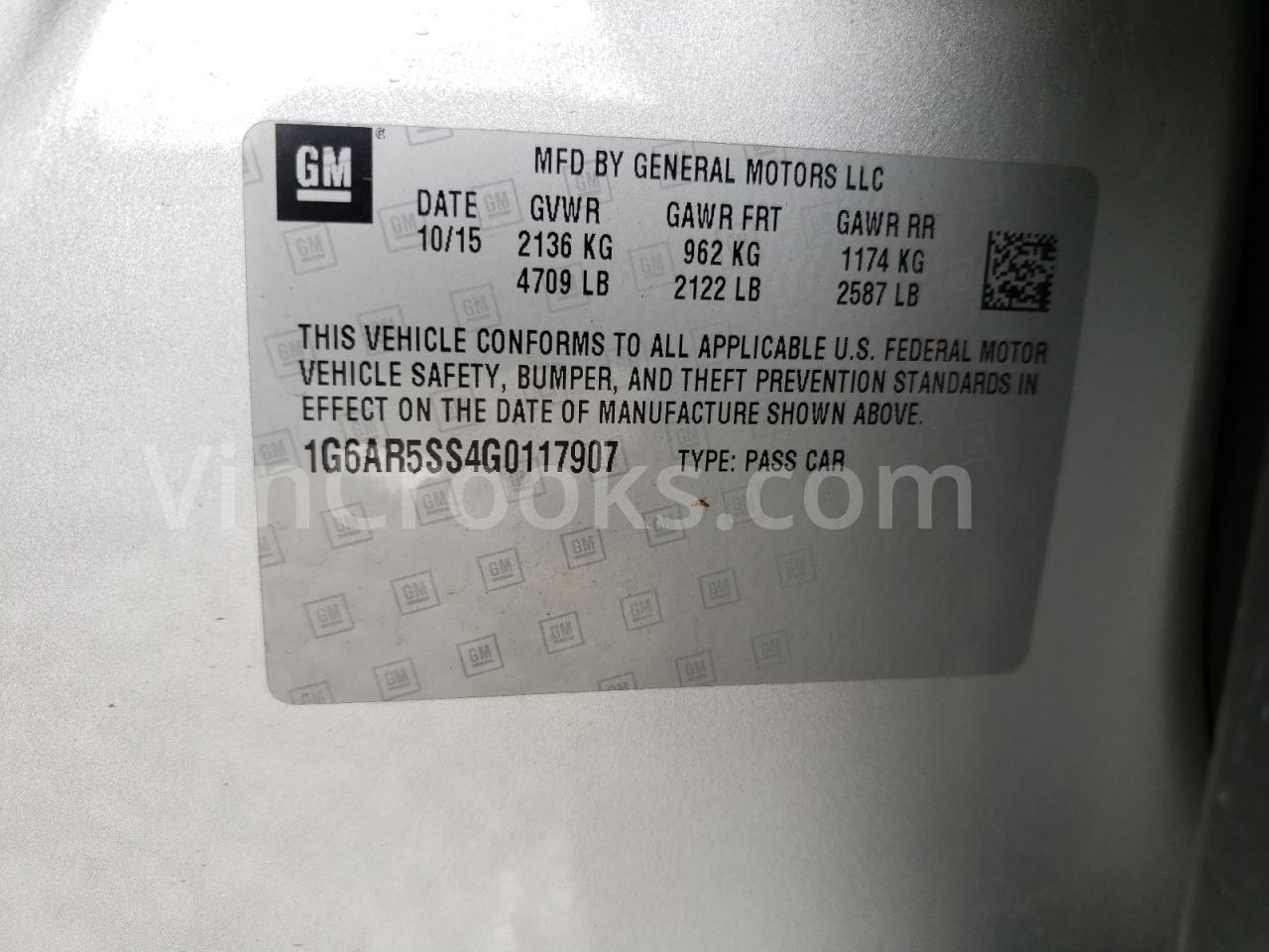 1G6AR5SS4G0117907