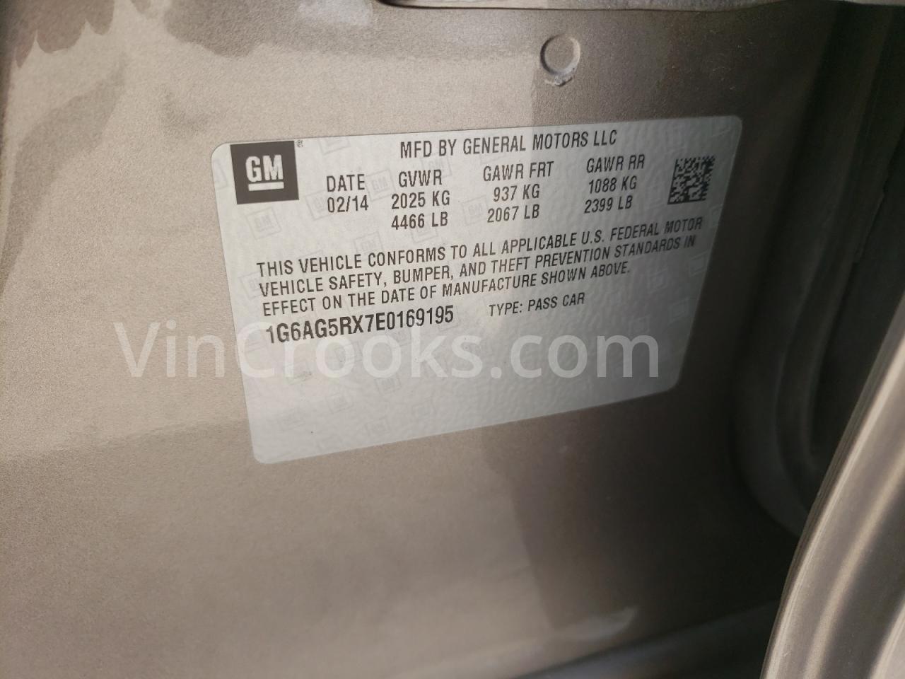 1G6AG5RX7E0169195