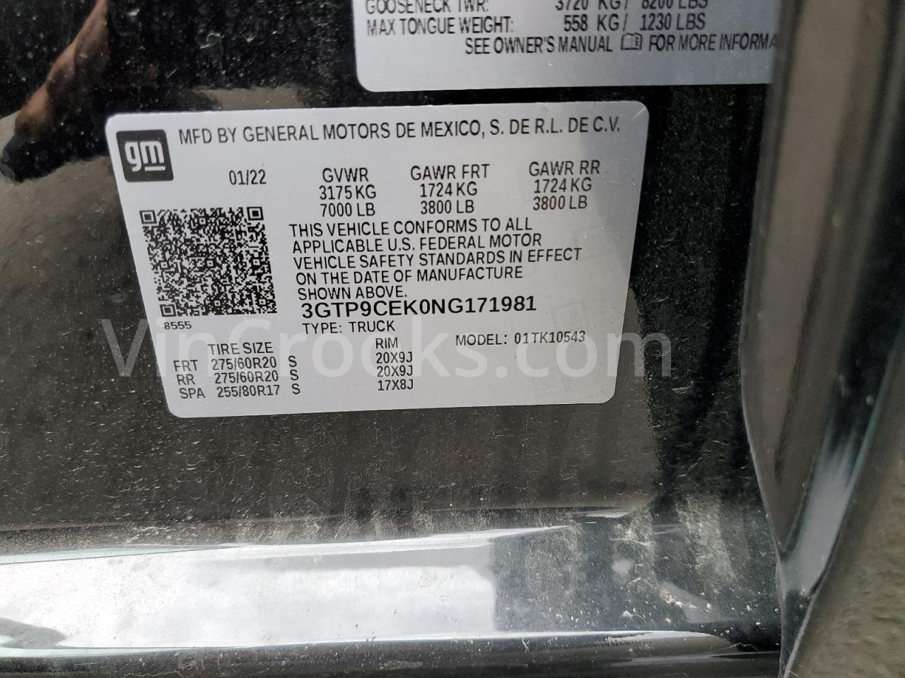 3GTP9CEK0NG171981