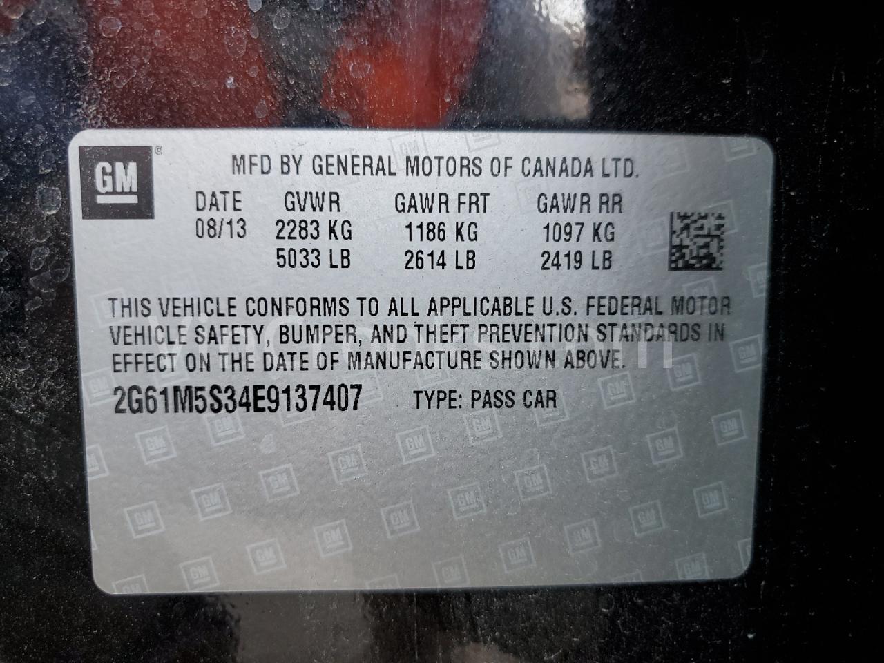 2G61M5S34E9137407