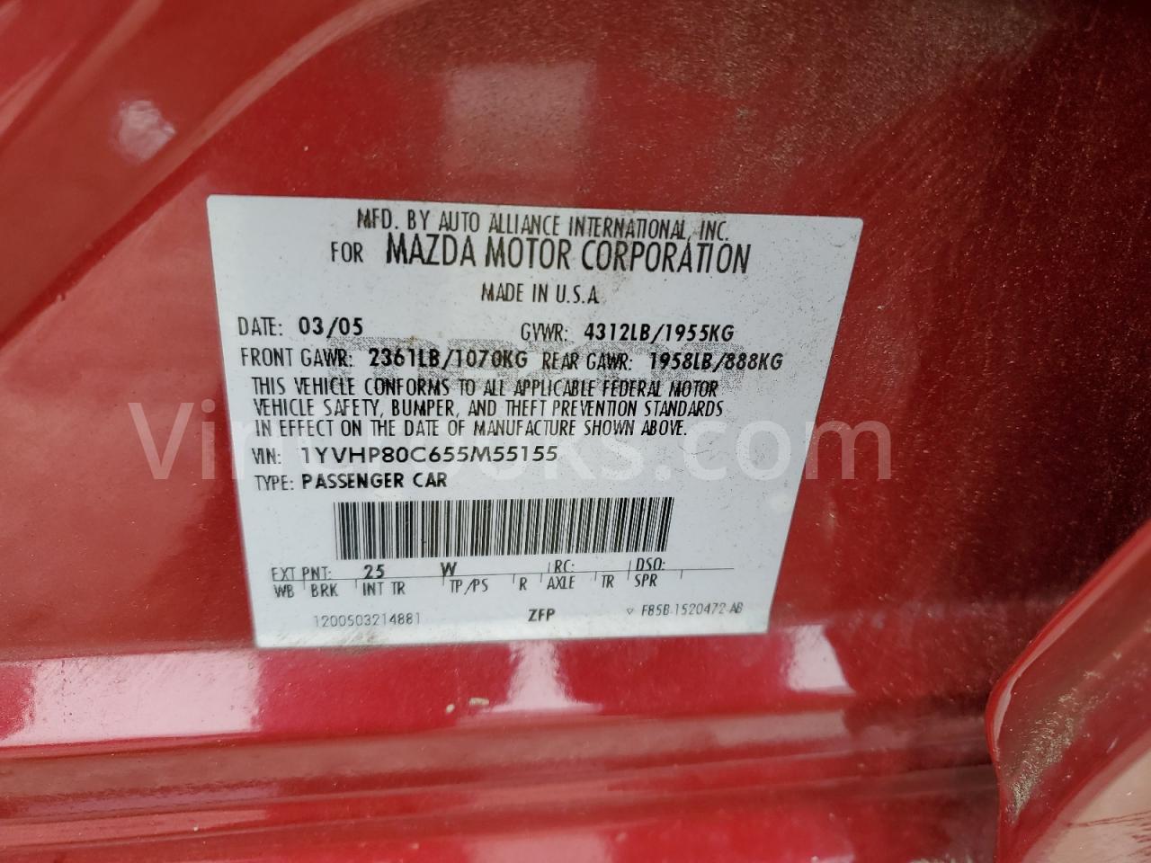 1YVHP80C655M55155