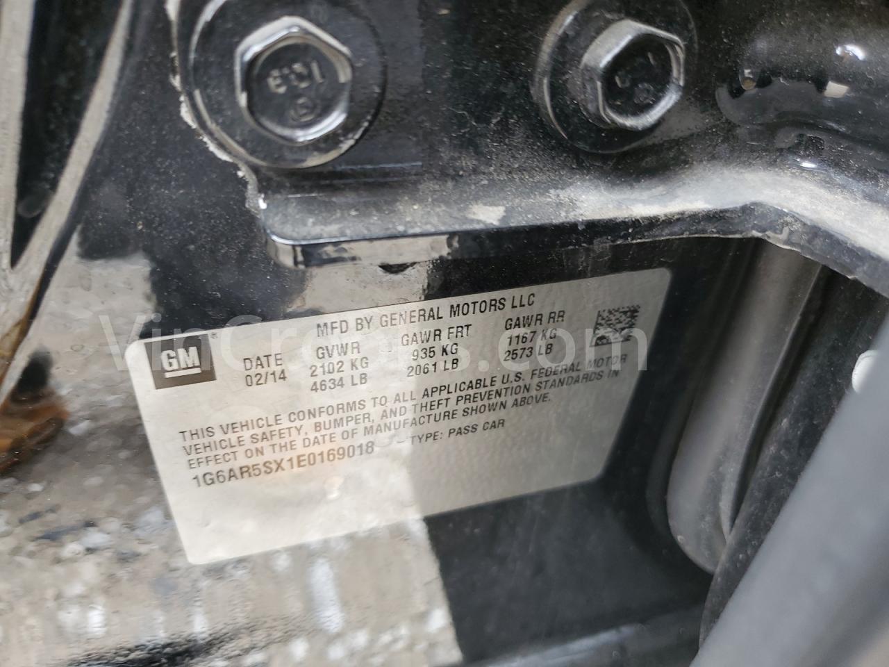 1G6AR5SX1E0169018