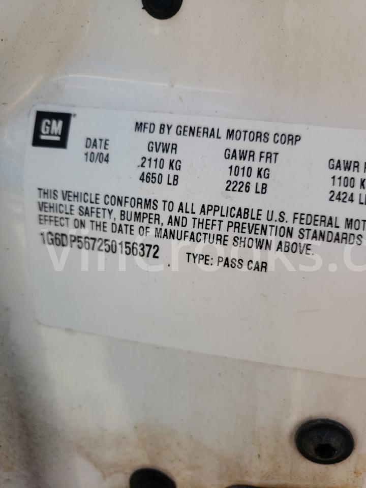 1G6DP567250156372