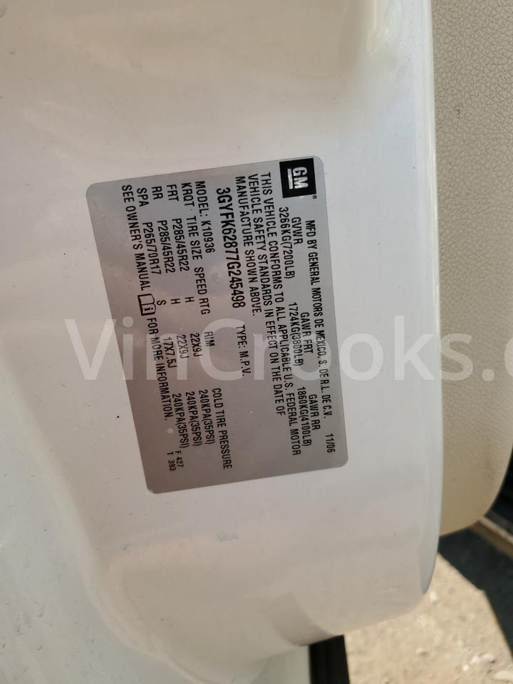 3GYFK62877G245498