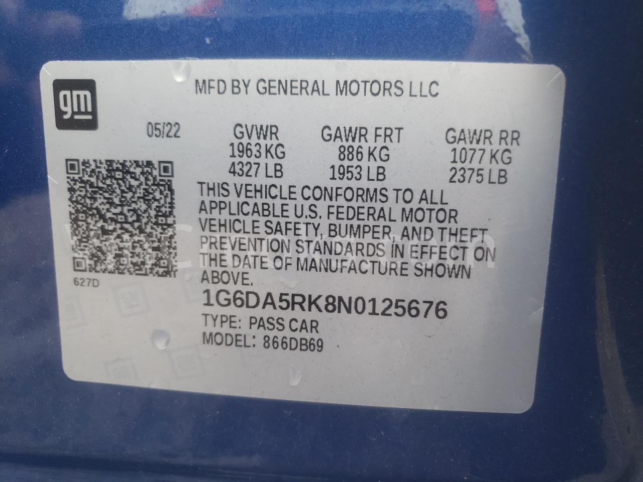 1G6DA5RK8N0125676