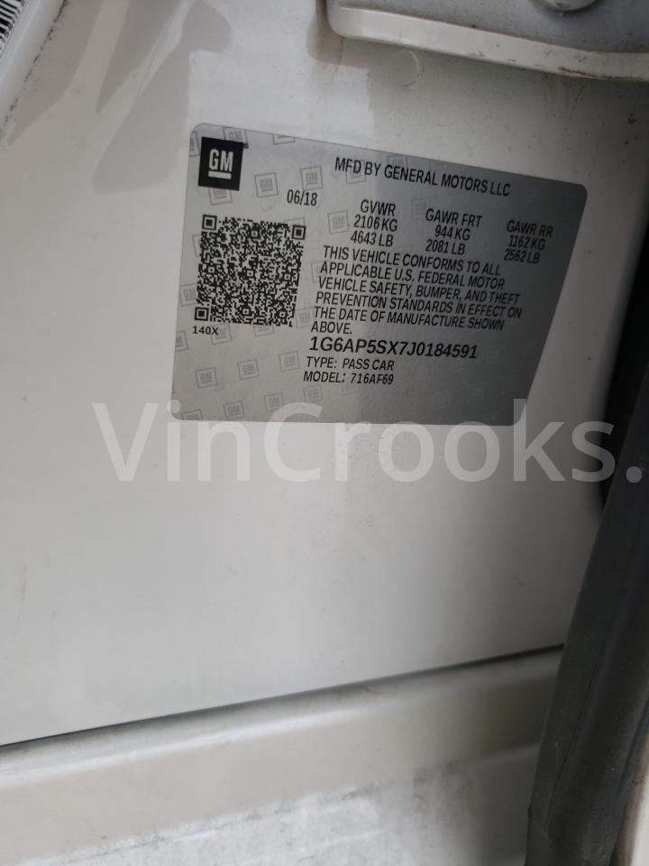 1G6AP5SX7J0184591