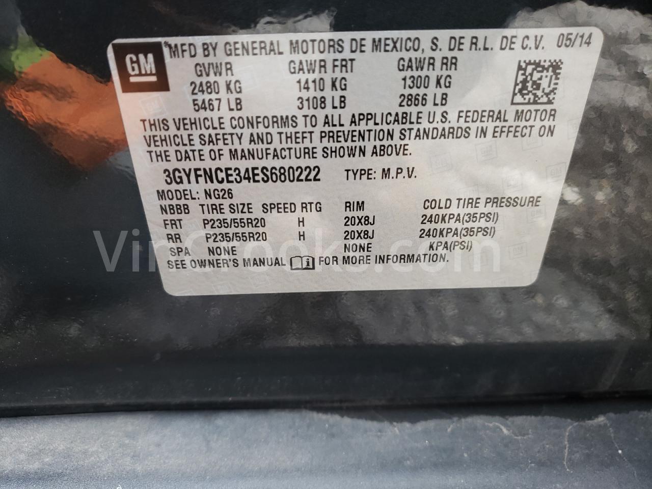 3GYFNCE34ES680222
