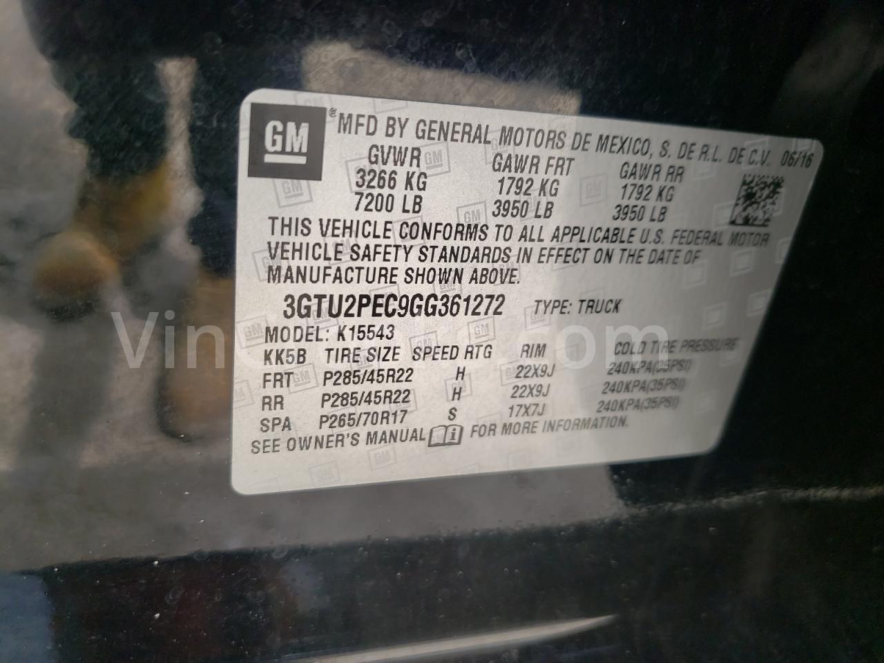 3GTU2PEC9GG361272