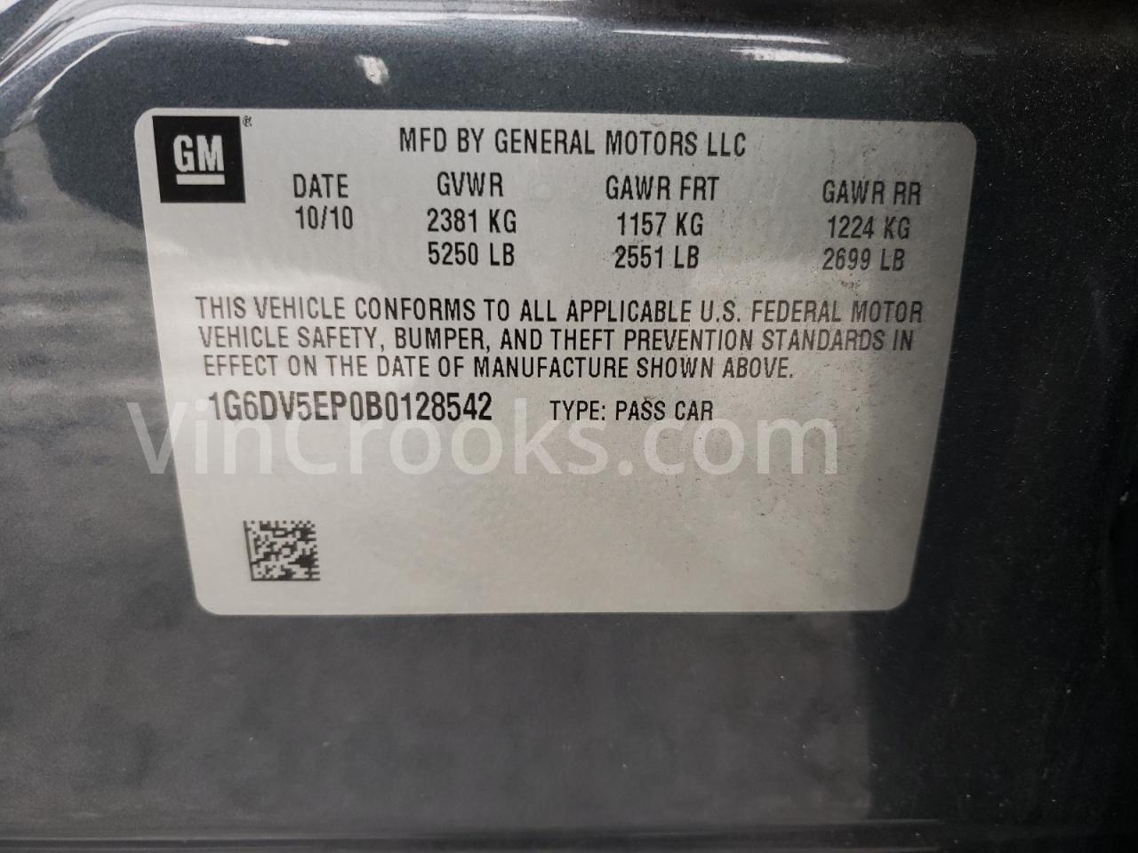 1G6DV5EP0B0128542