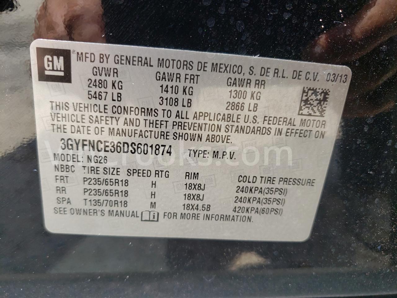 3GYFNCE36DS601874