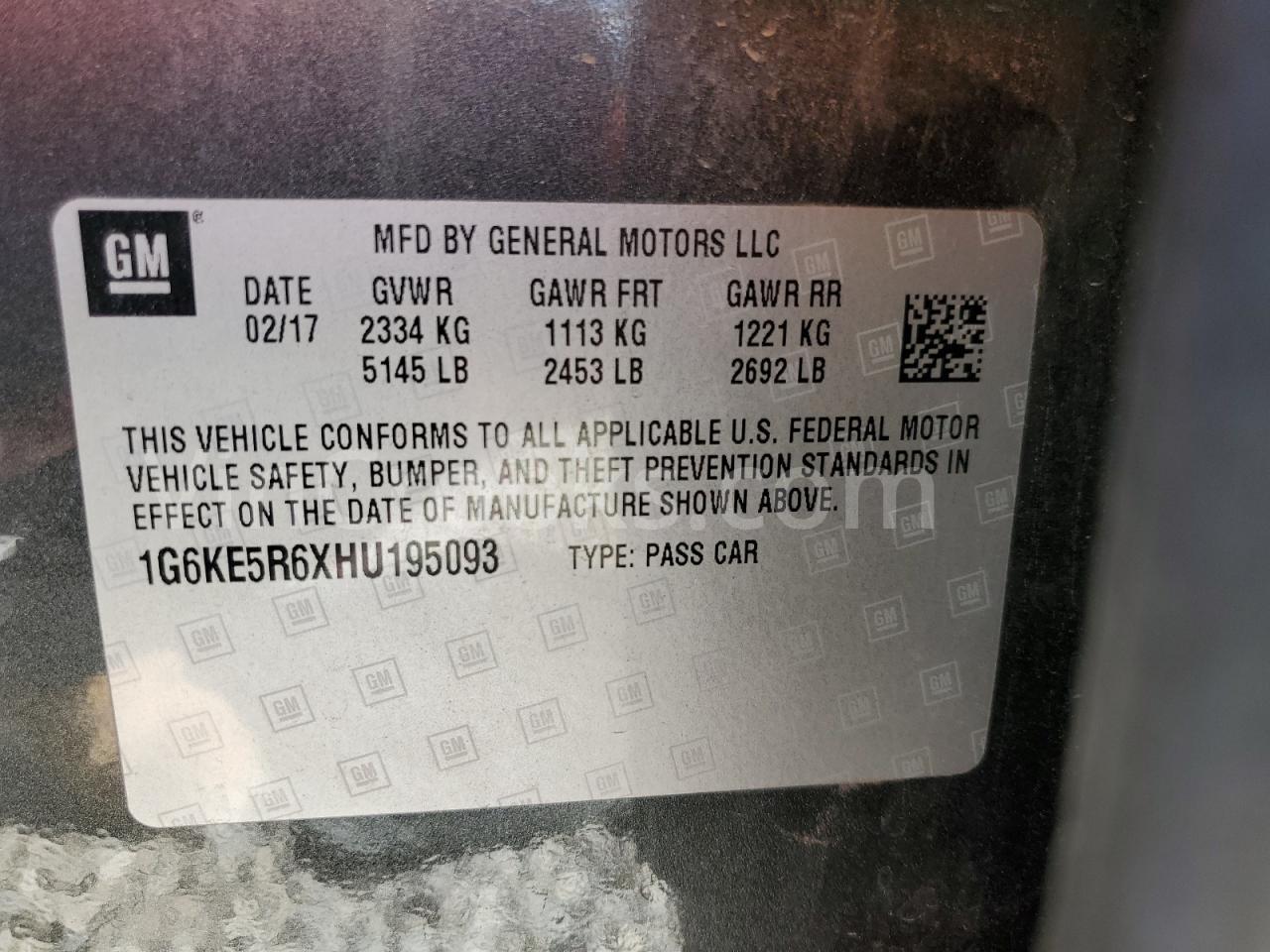 1G6KE5R6XHU195093