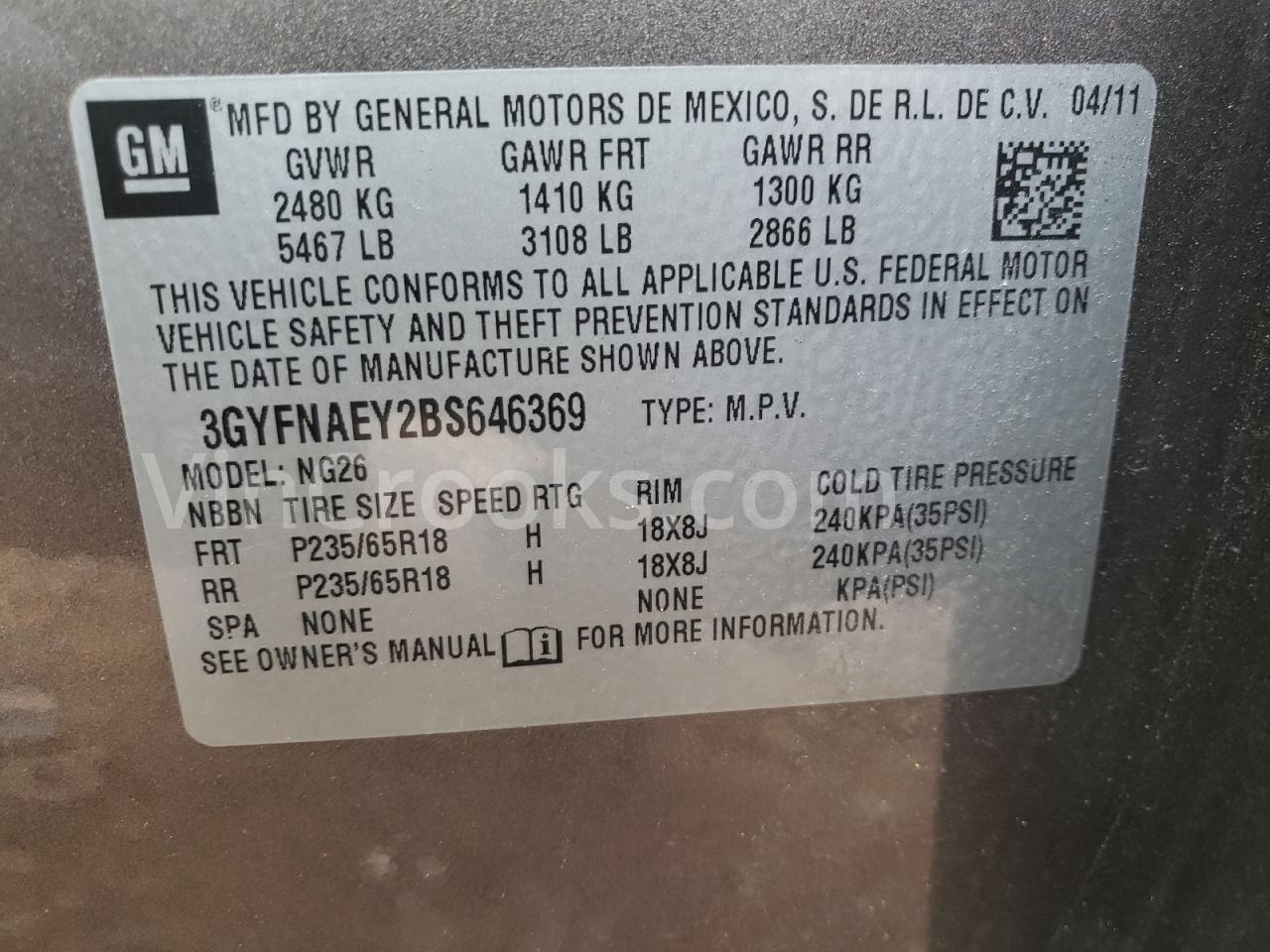 3GYFNAEY2BS646369