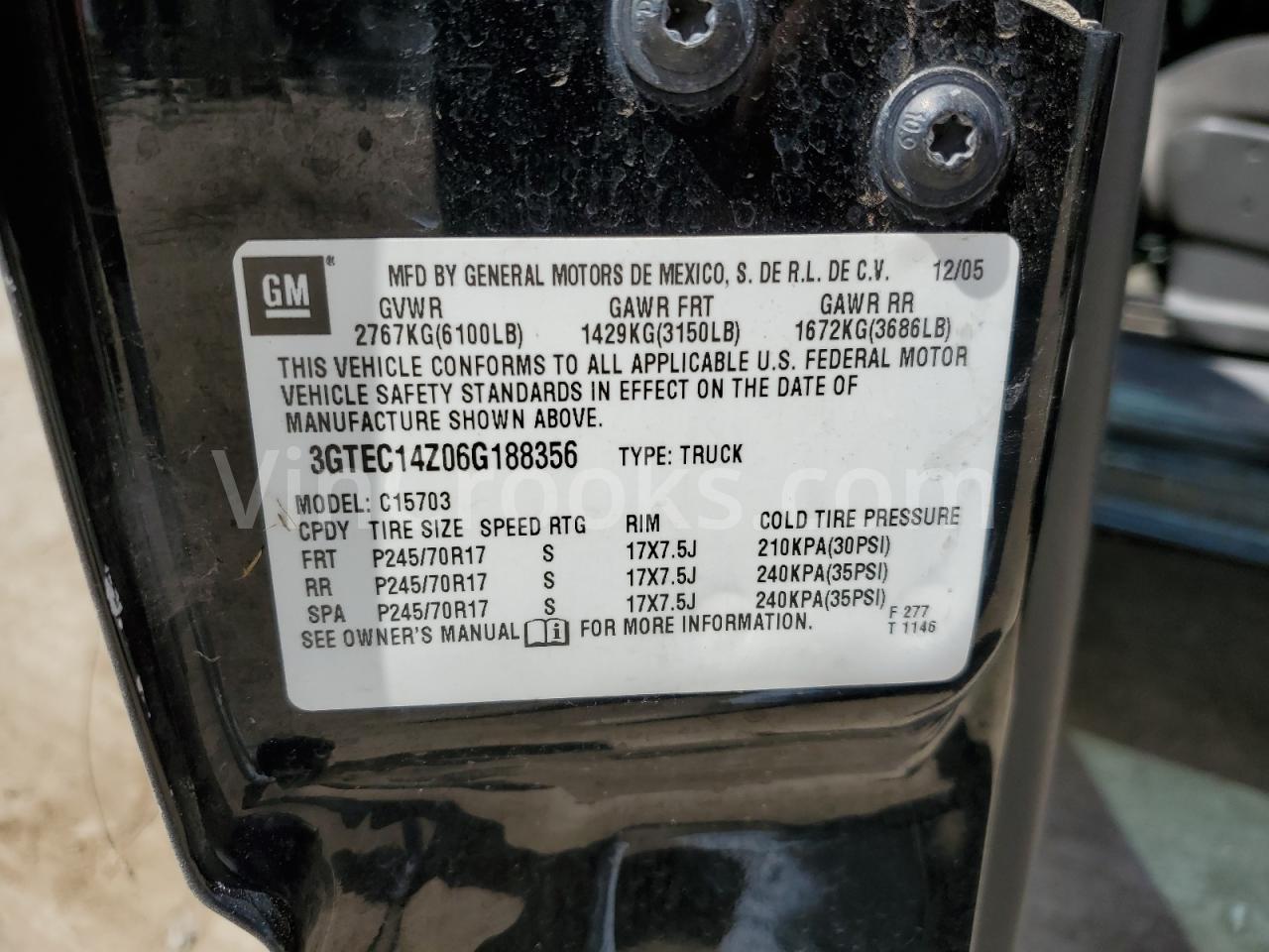 3GTEC14Z06G188356