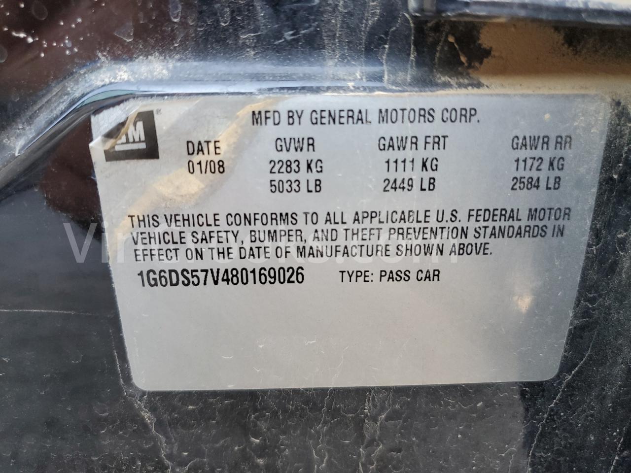 1G6DS57V480169026