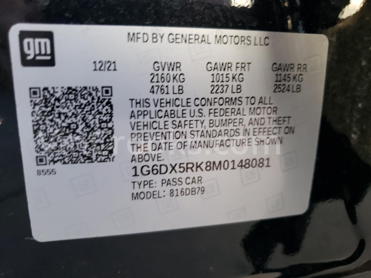 1G6DX5RK8M0148081