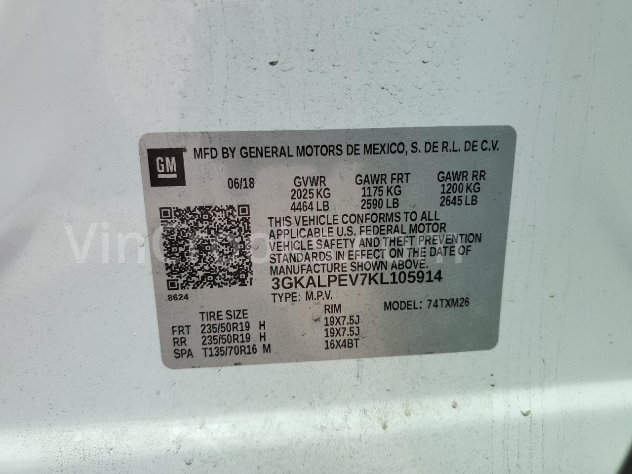 3GKALPEV7KL105914