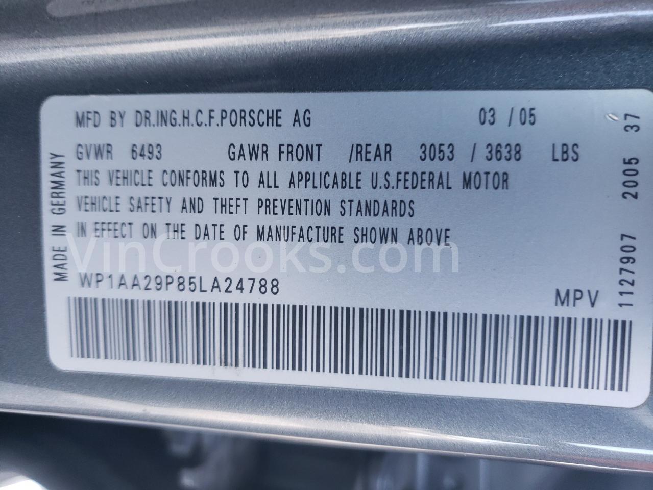 WP1AA29P85LA24788