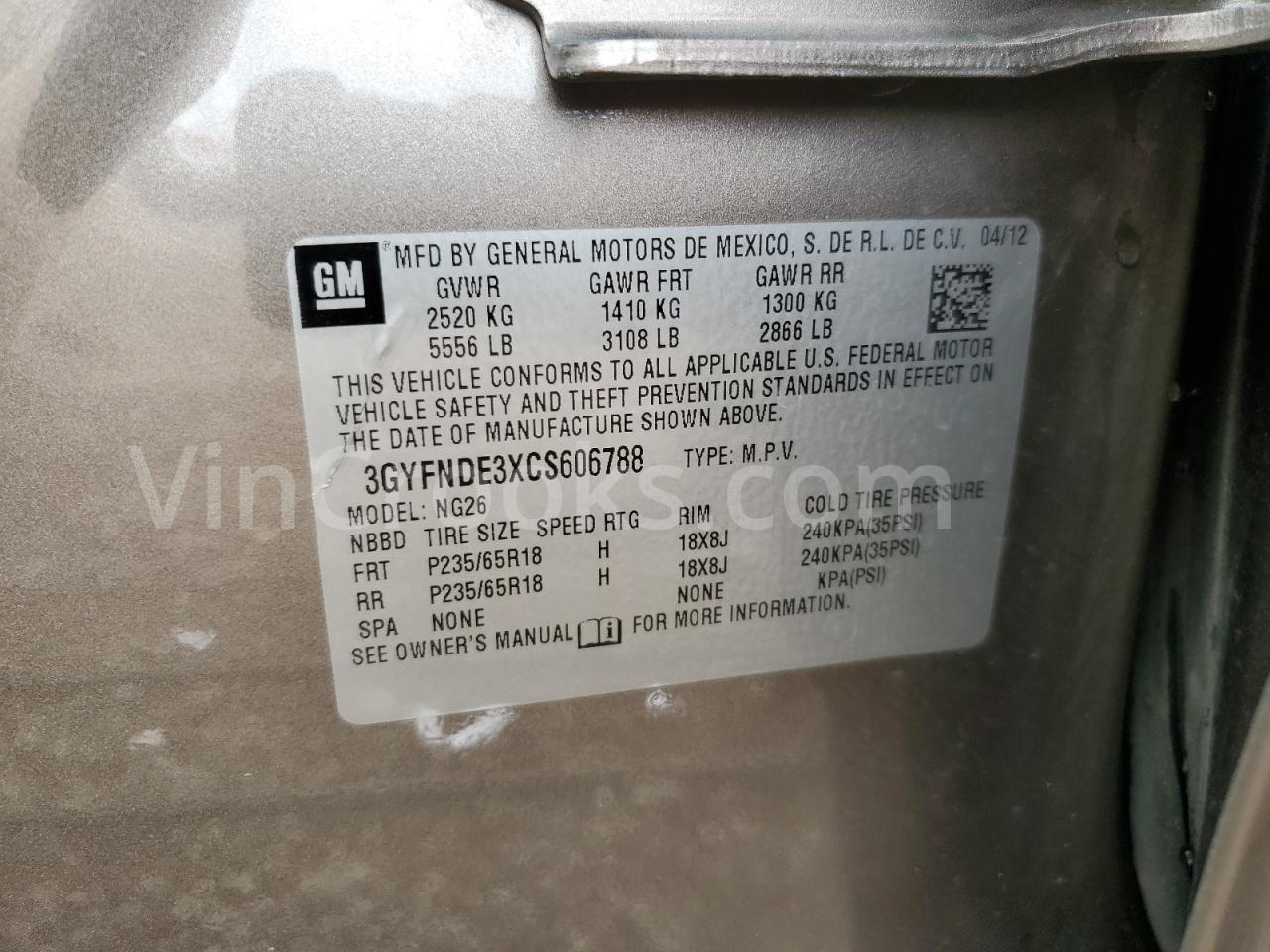 3GYFNDE3XCS606788