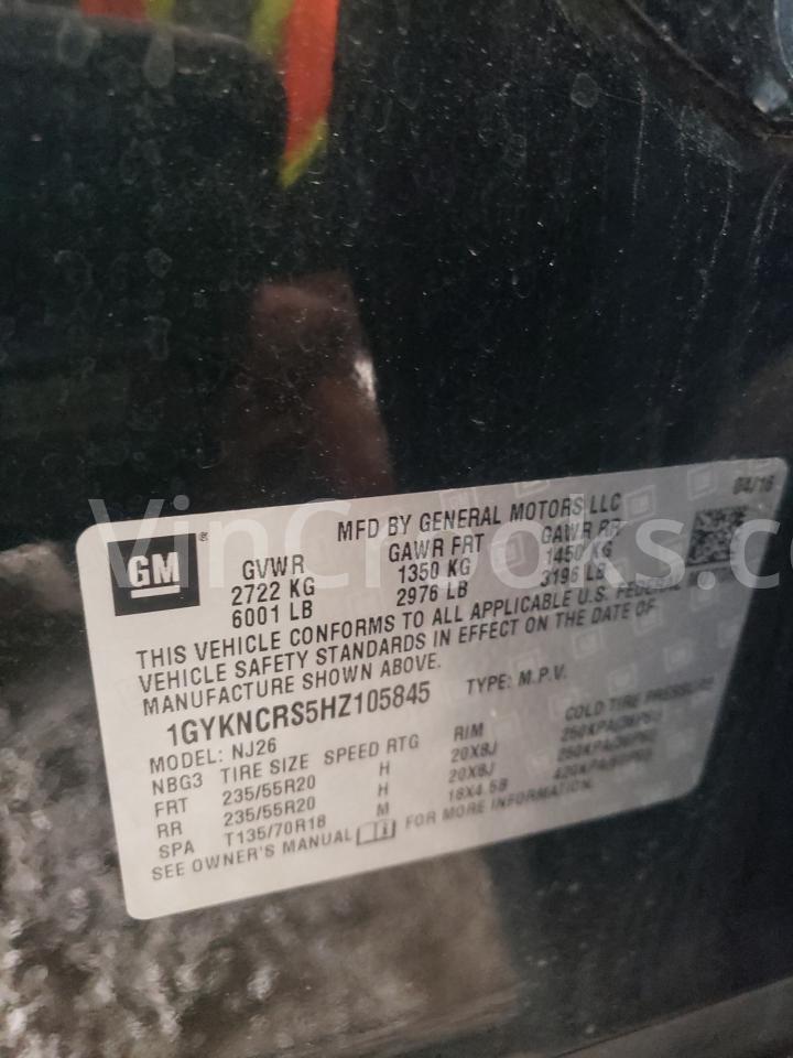 1GYKNCRS5HZ105845