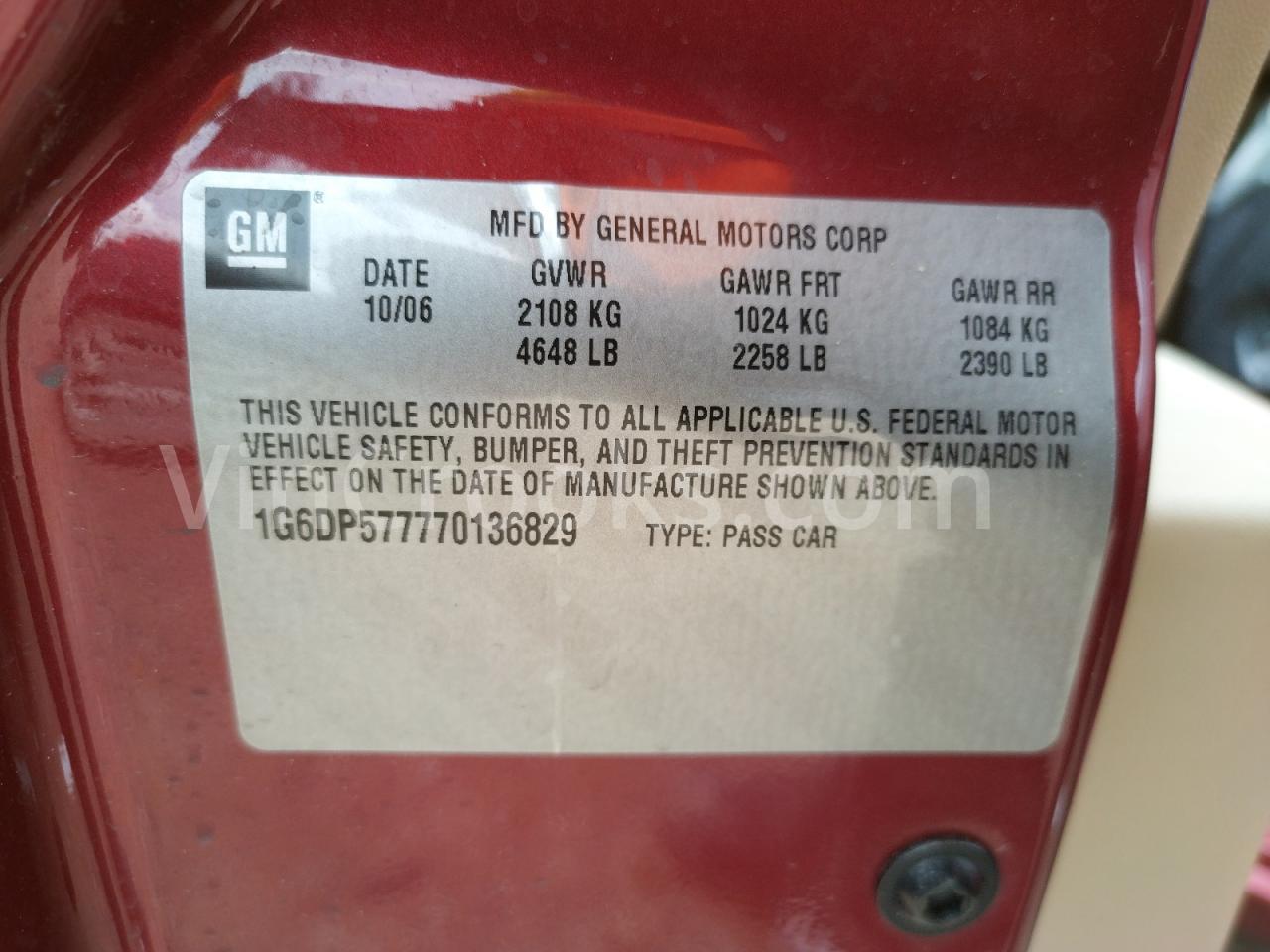 1G6DP577770136829