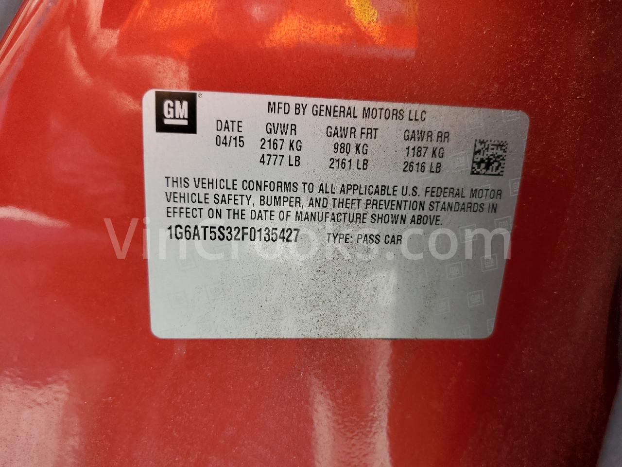 1G6AT5S32F0135427