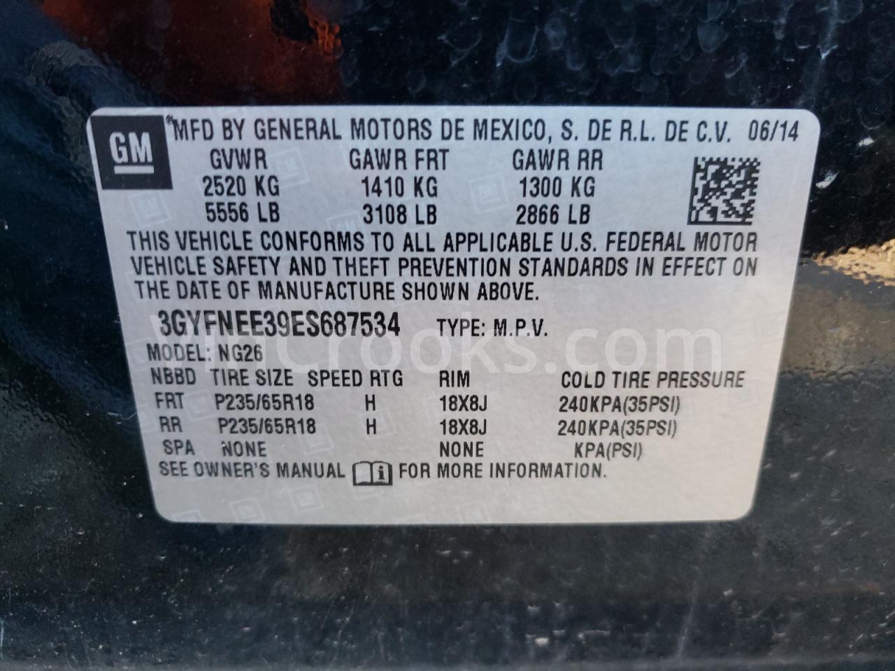 3GYFNEE39ES687534