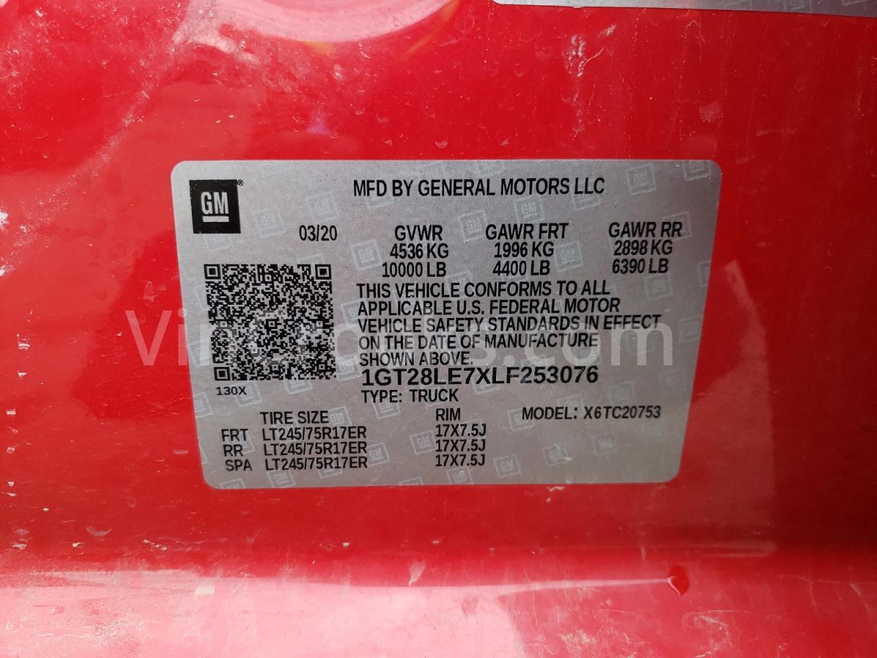 1GT28LE7XLF253076