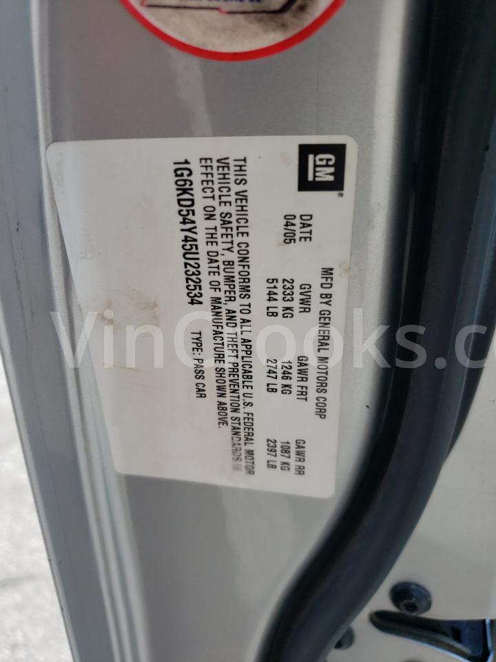 1G6KD54Y45U232534