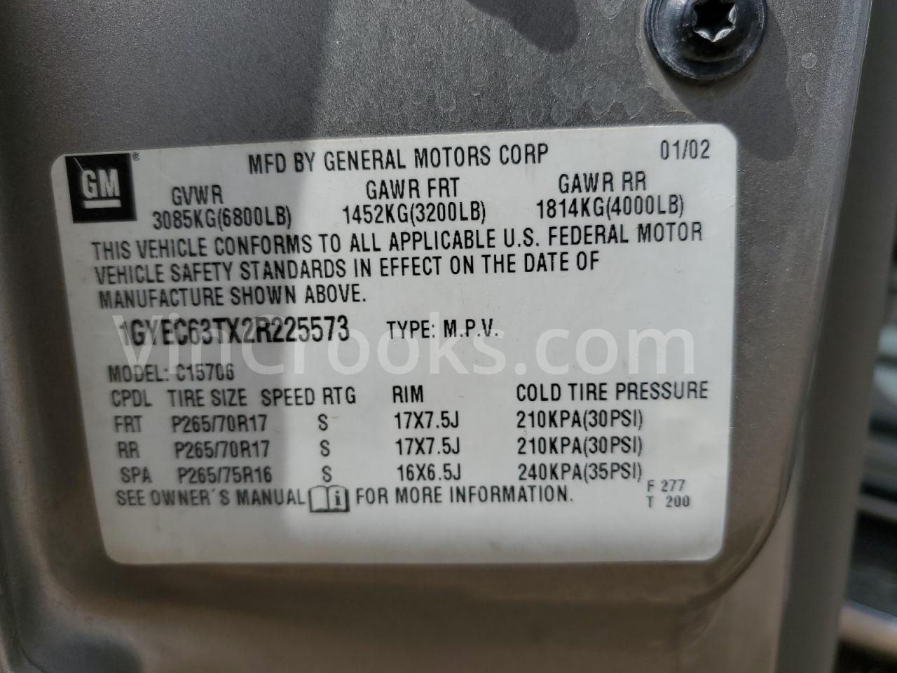 1GYEC63TX2R225573