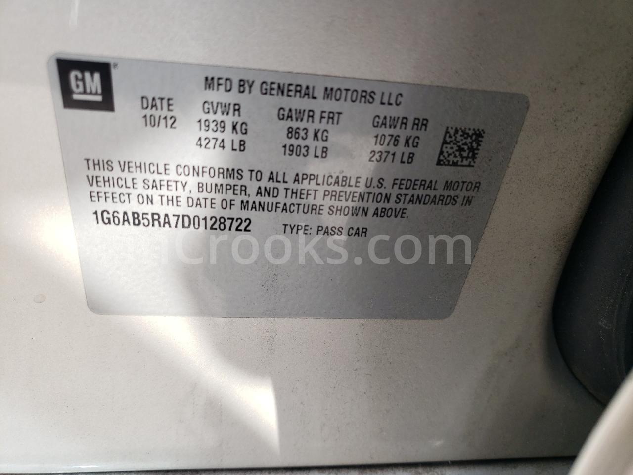 1G6AB5RA7D0128722