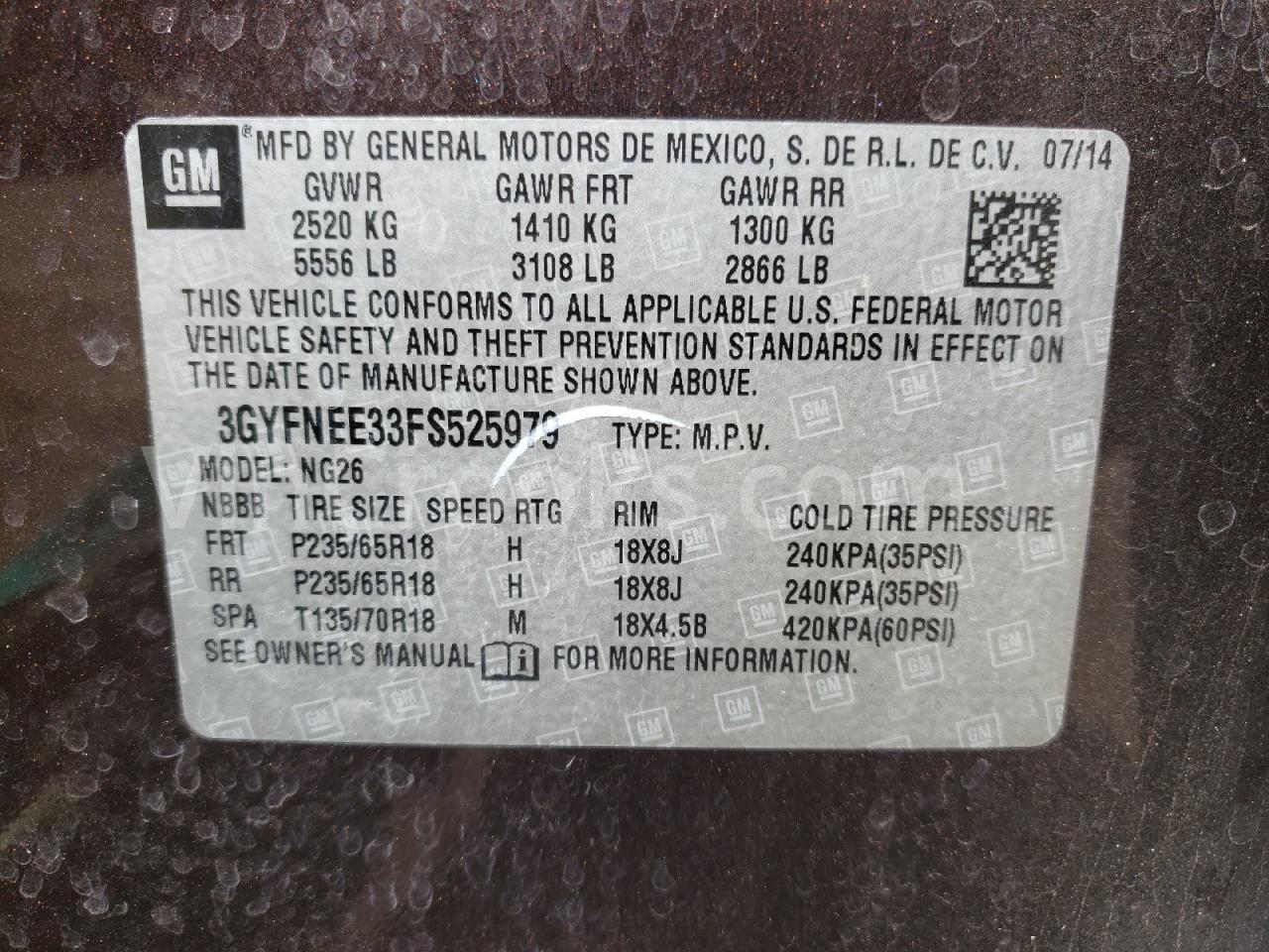 3GYFNEE33FS525979