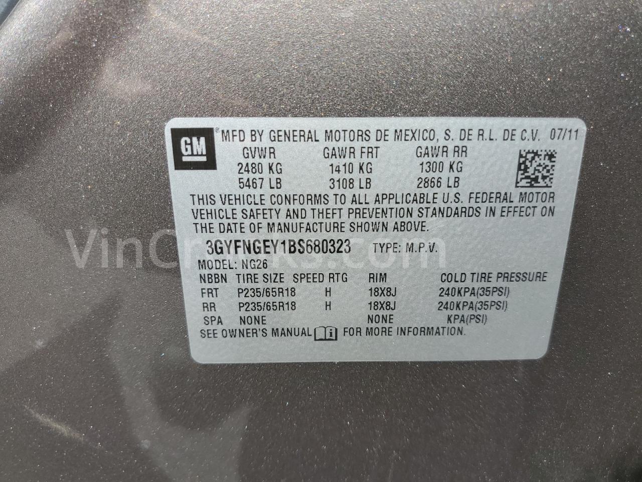3GYFNGEY1BS680323