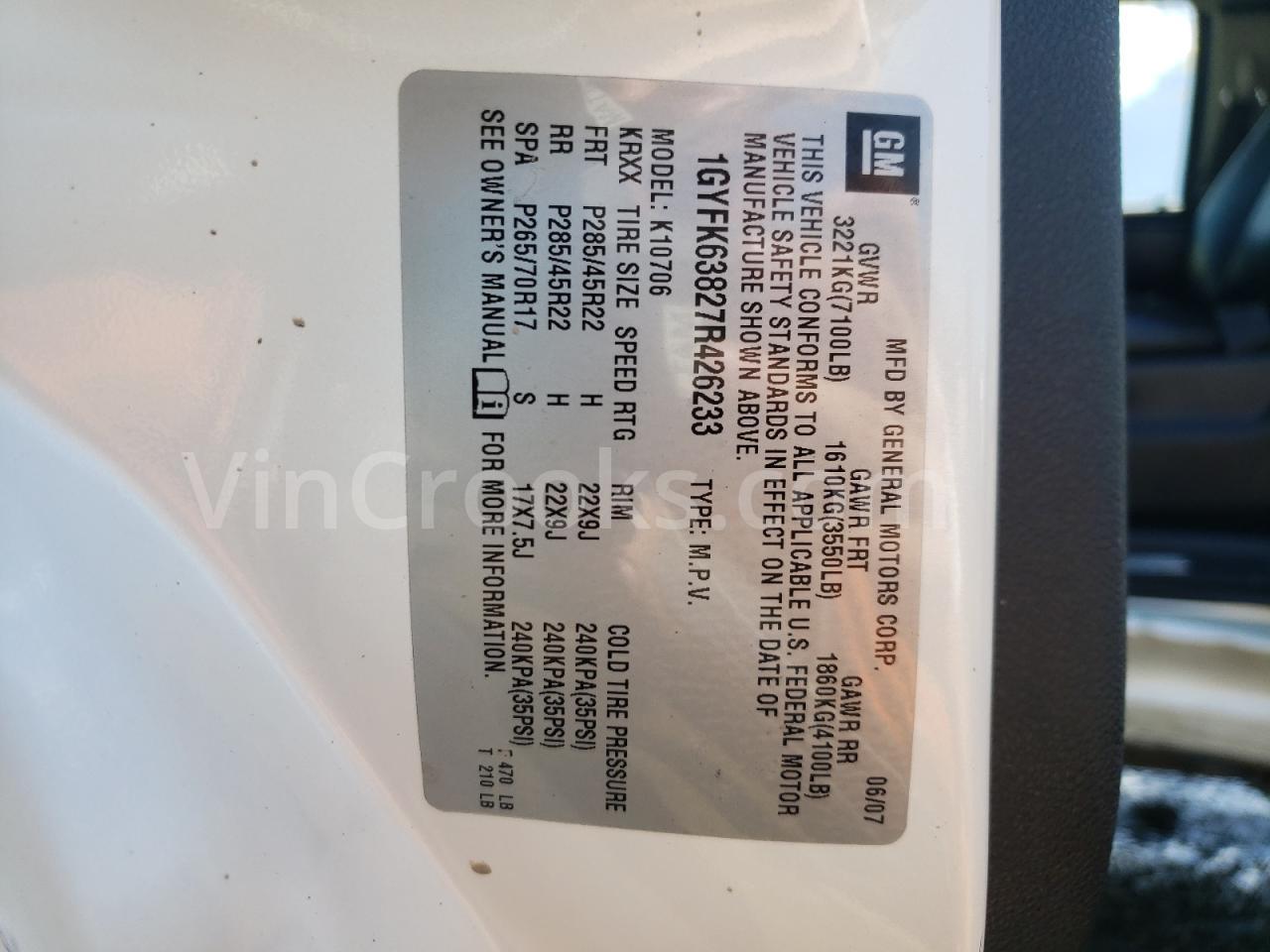 1GYFK63827R426233