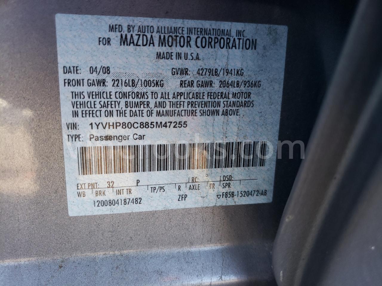 1YVHP80C885M47255