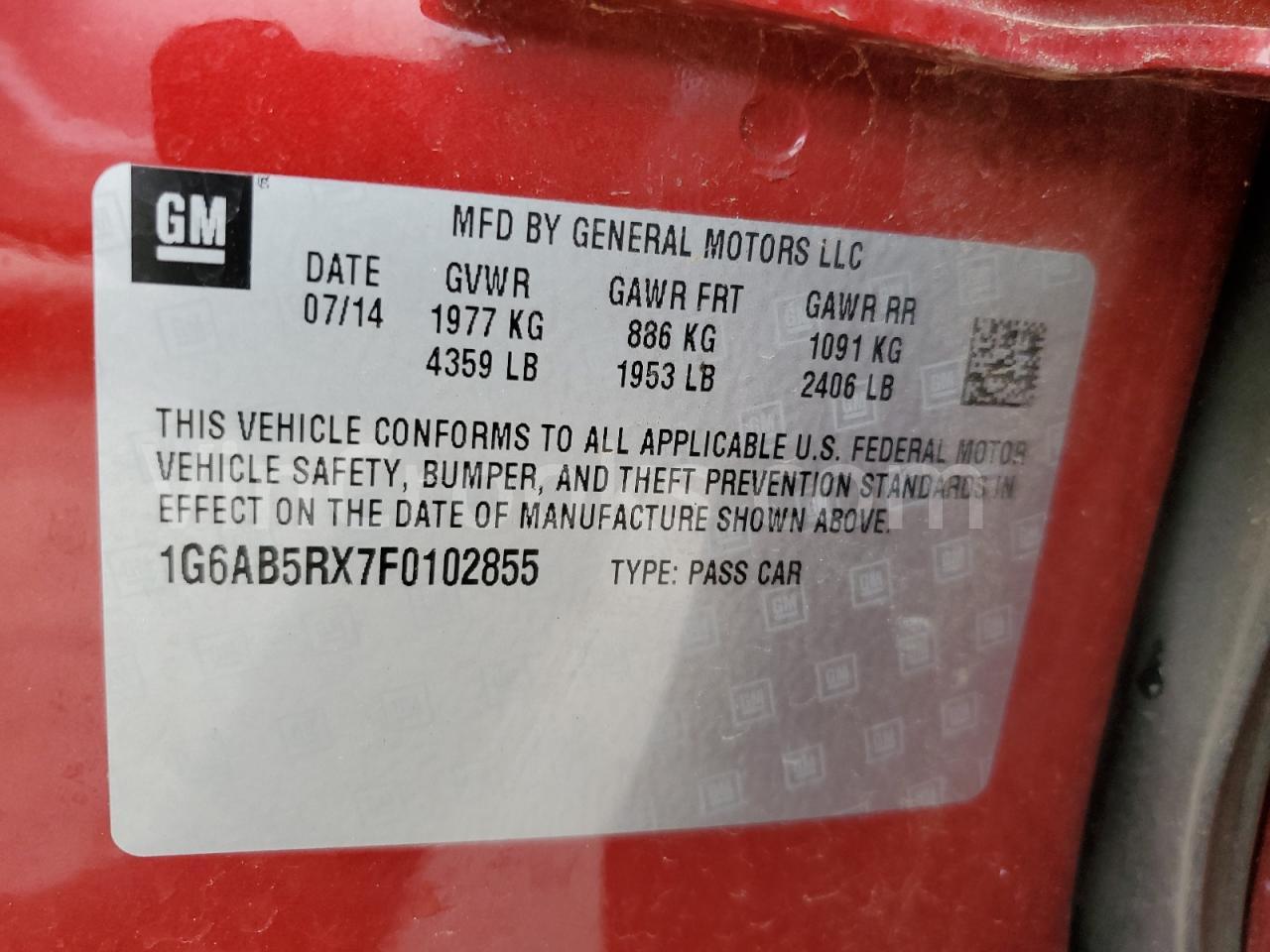 1G6AB5RX7F0102855
