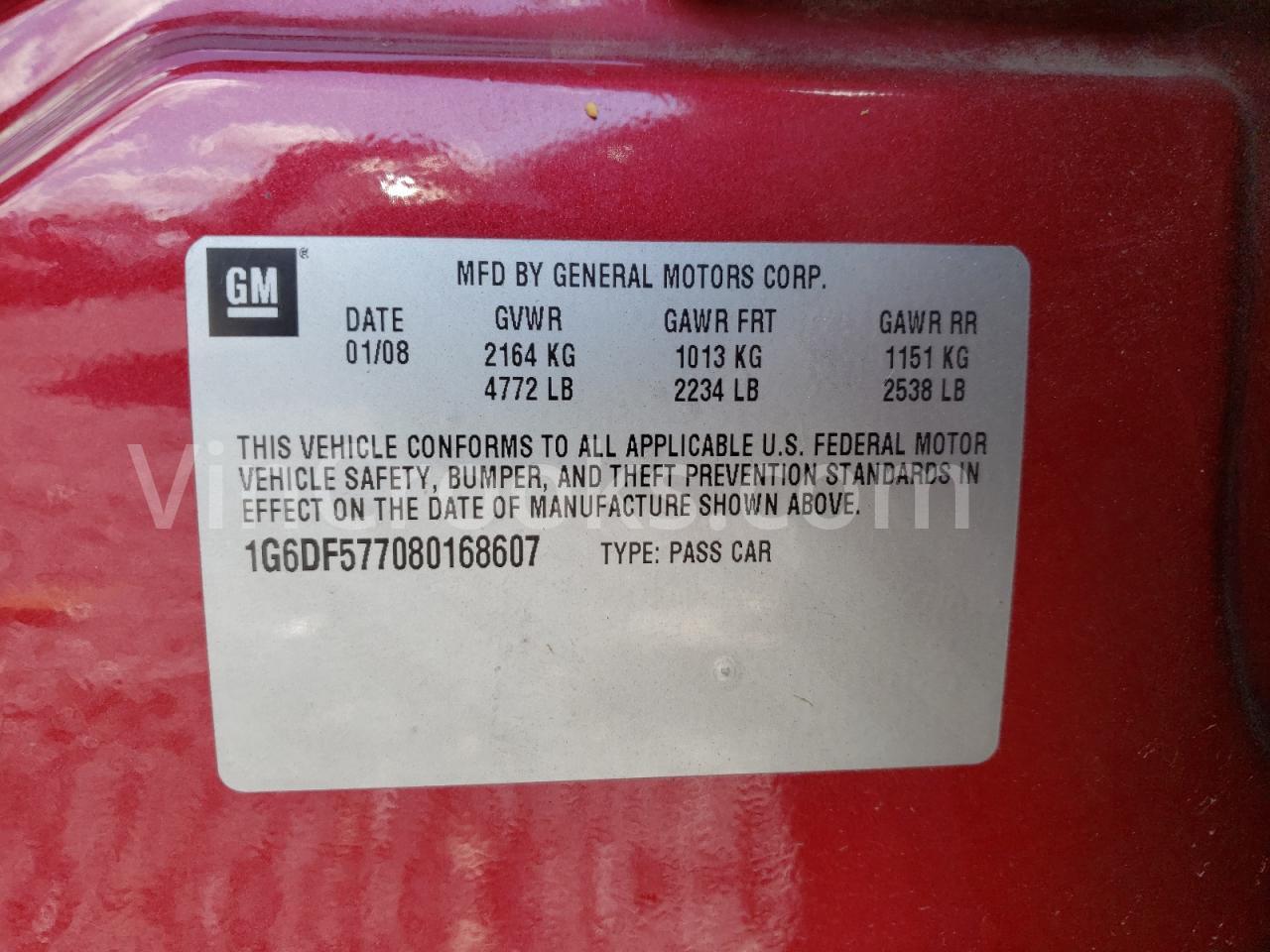 1G6DF577080168607