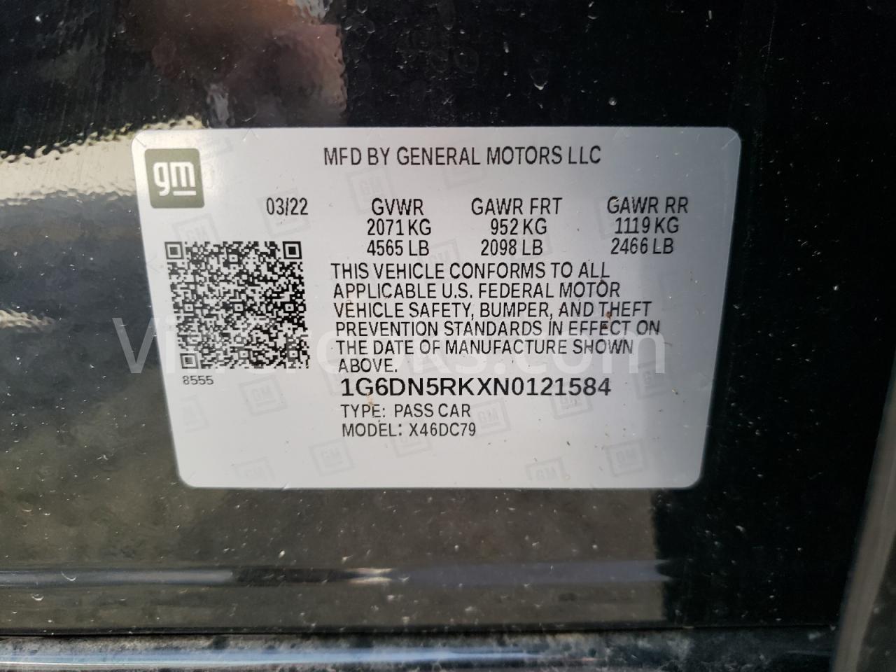 1G6DN5RKXN0121584