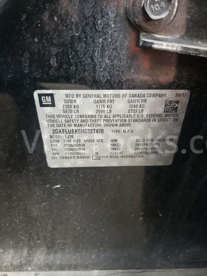 2GKFLUEK6H6327478