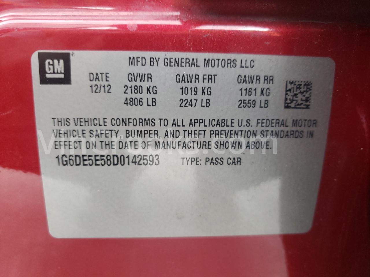 1G6DE5E58D0142593